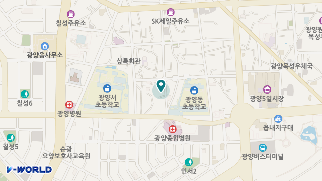 우리동산요양원 위치 지도