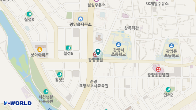 느티나무요양원 위치 지도
