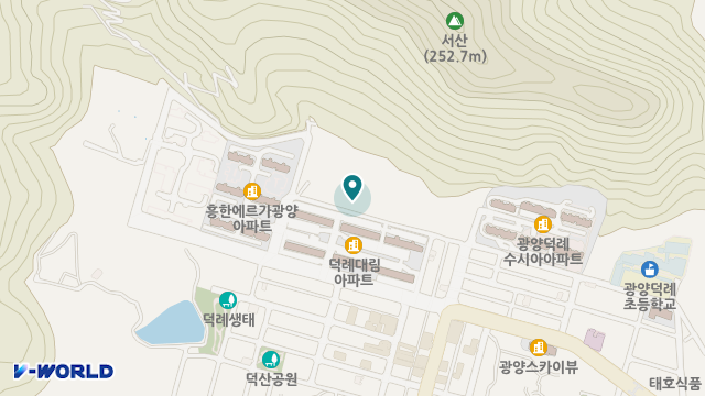 실버랜드요양원 위치 지도