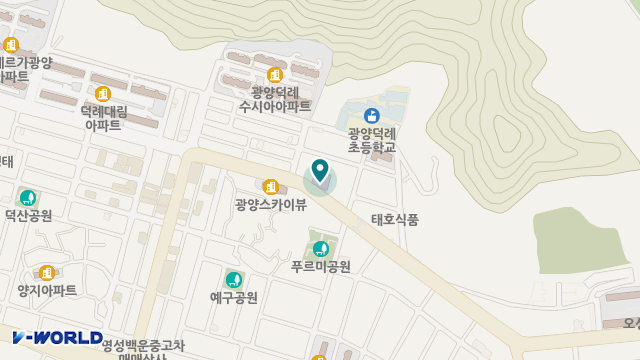 광양제일요양원 위치 지도