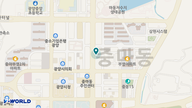 청담요양원 위치 지도