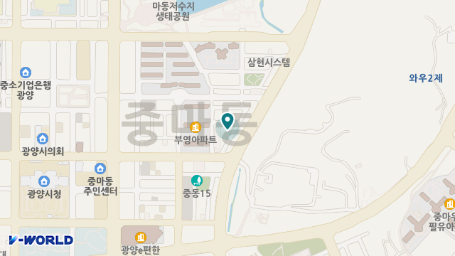 중마다온요양원 위치 지도