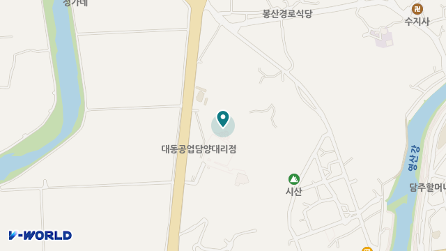 메니노인전문요양원 위치 지도