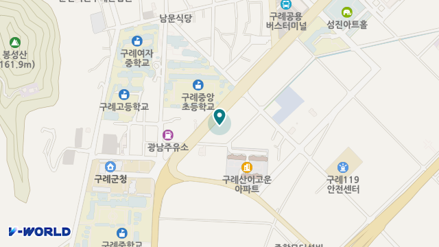 지리산삼성요양원 위치 지도
