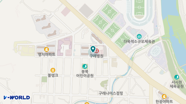 구례요양원 위치 지도