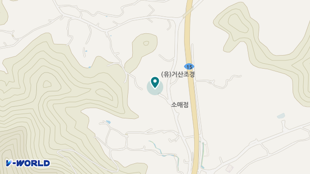 고흥실버타운요양원 위치 지도