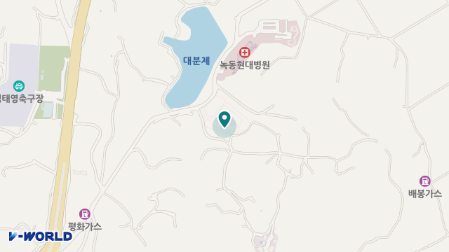 도양노인건강복지타운 치매전문요양원 위치 지도