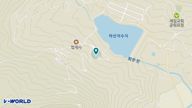 화순햇살요양원 위치 지도