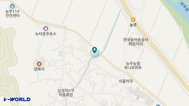 온휴실버빌 위치 지도