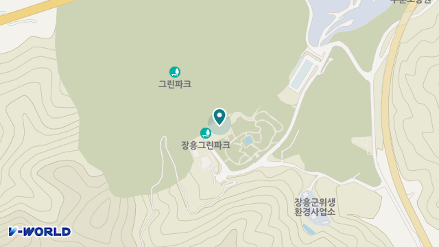 장흥노인전문요양원 위치 지도