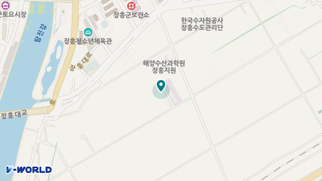 정남진노인요양원 위치 지도