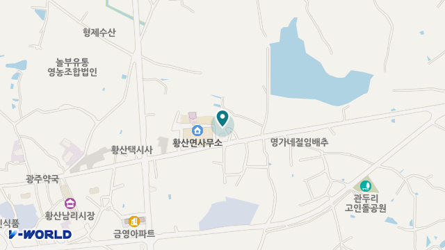 황산소망요양원 위치 지도