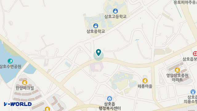 삼호소규모노인종합센터 위치 지도
