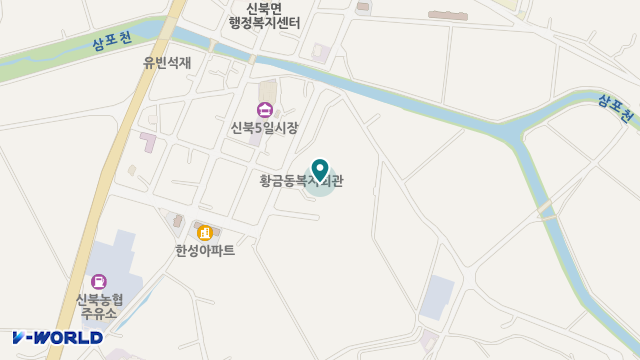 신북효사랑요양원 위치 지도
