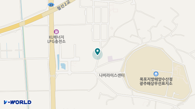 함평나비요양원 위치 지도