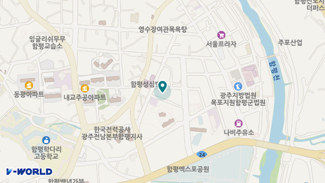 흰돌사랑의집 위치 지도