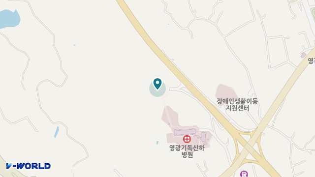 영광노인전문요양원 위치 지도
