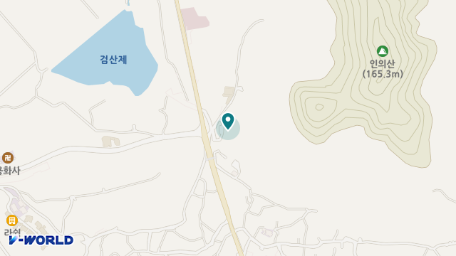 영광효사랑노인복지센터 위치 지도