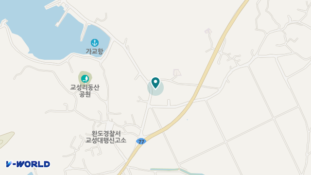 고금요양원 위치 지도