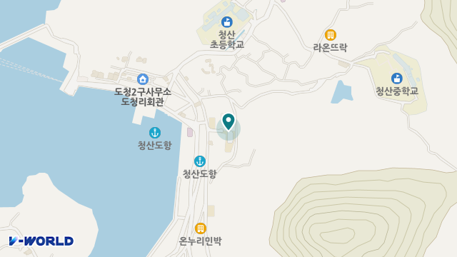 청산보금자리 위치 지도