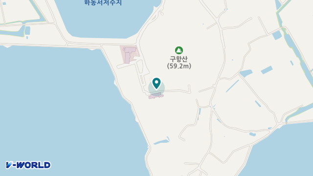 신안군노인전문요양원 위치 지도