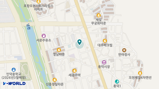 오천행복요양원 위치 지도