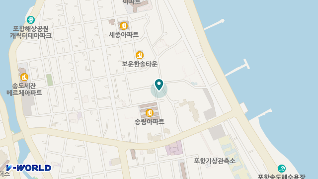 포항 효 요양원 위치 지도