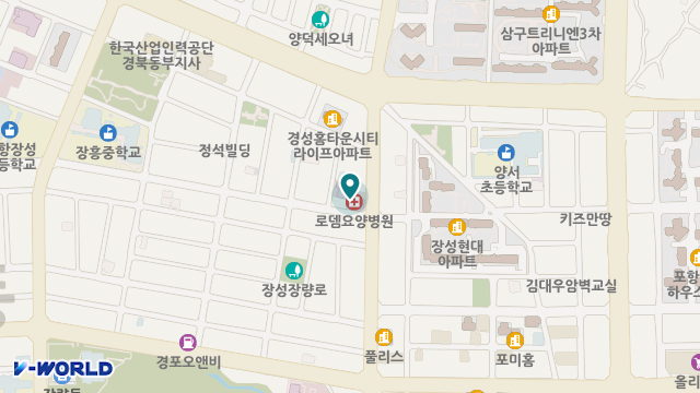 로뎀요양원 위치 지도