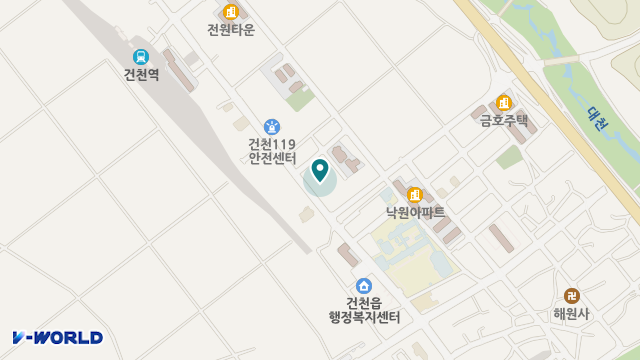 굿모닝요양원 위치 지도
