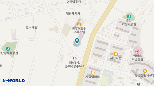 늘푸른요양원 위치 지도
