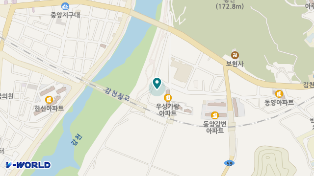 굿모닝실버빌 위치 지도