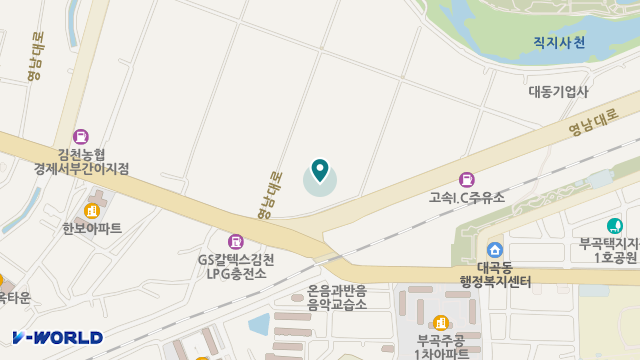행복100세 노인요양원 위치 지도