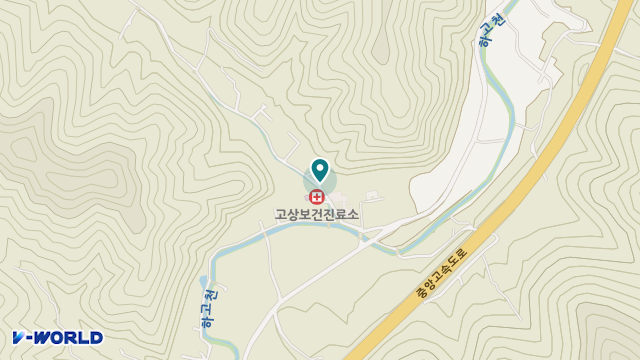 안동유리요양원 위치 지도