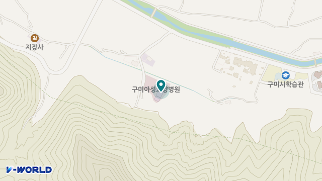 아성금오실버요양원 위치 지도