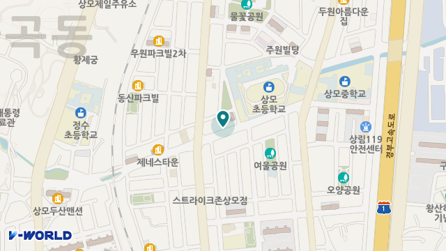 노인요양시설 행복요양원 위치 지도