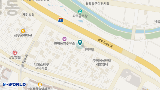 청담실버요양원 위치 지도