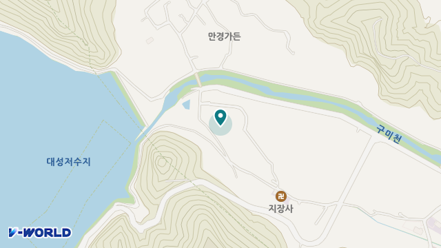노인요양시설 효구미실버힐 위치 지도
