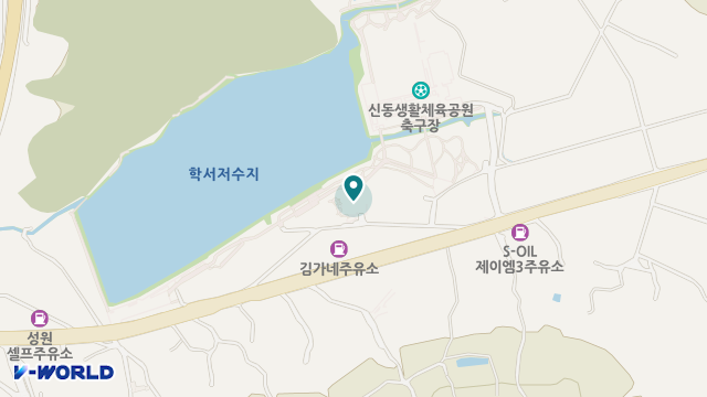 노인요양시설 강동노인복지타운 위치 지도