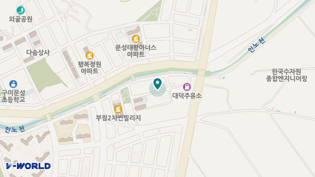 노인요양시설 황금연못요양원 위치 지도