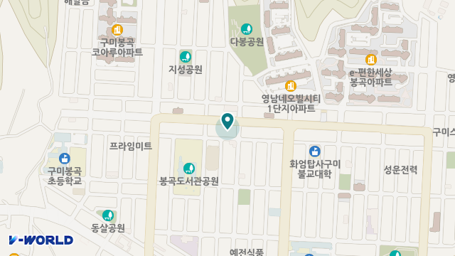 노인요양시설 조아재활전문실버타운 위치 지도