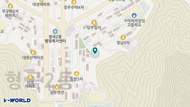 노인요양시설 참사랑숲속실버타운 위치 지도