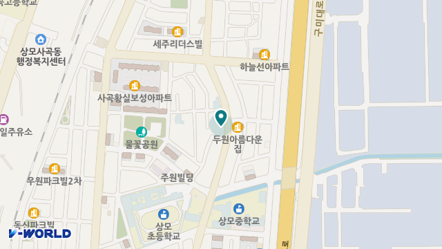 노인요양시설 사랑플러스실버타운 위치 지도