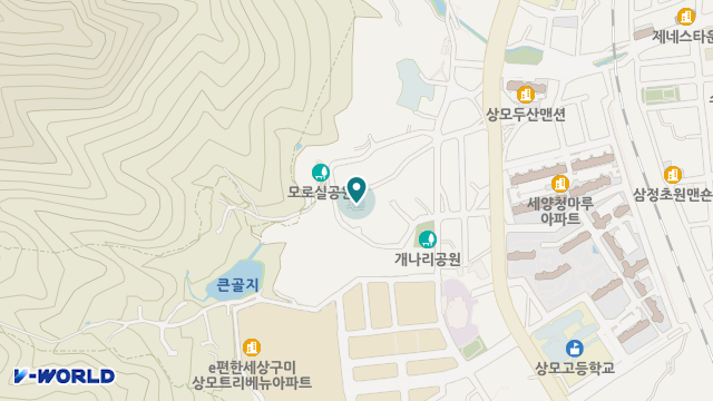 감동실버타운 위치 지도