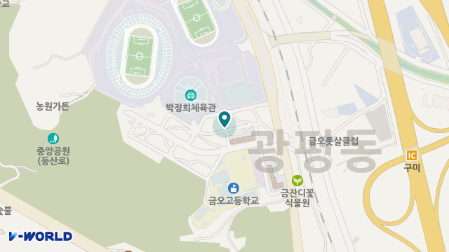 구미탑실버케어 위치 지도