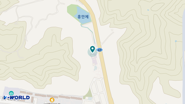 구미해마루 실버타운 위치 지도