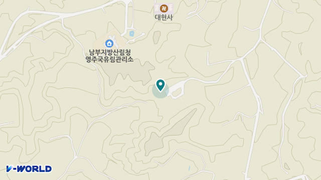 영주노인전문요양원 위치 지도