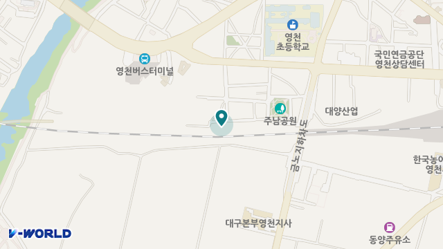 효담채실버홈 위치 지도