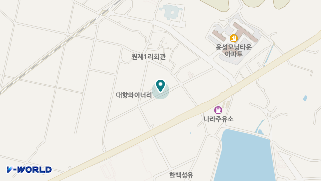 영천우수요양원 위치 지도