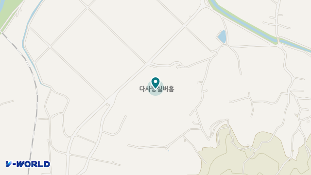 다사랑 실버홈 위치 지도