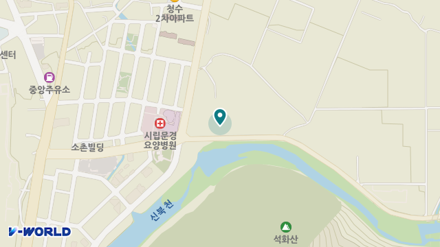 문경시시립 노인전문간호센터 위치 지도